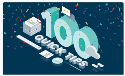100 Quick Tips for Customer Education
